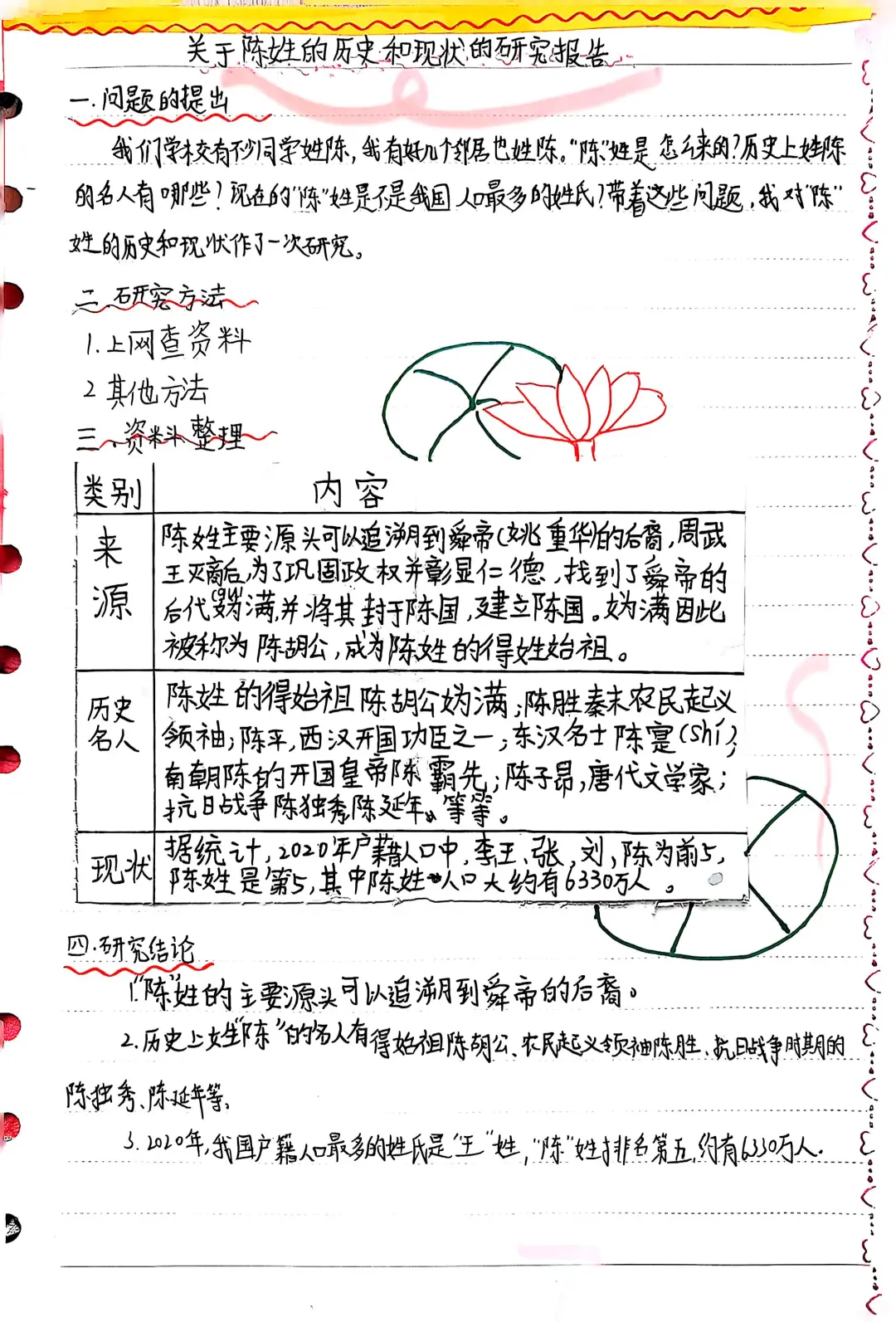 五下第三单元综合实践——《研究报告》