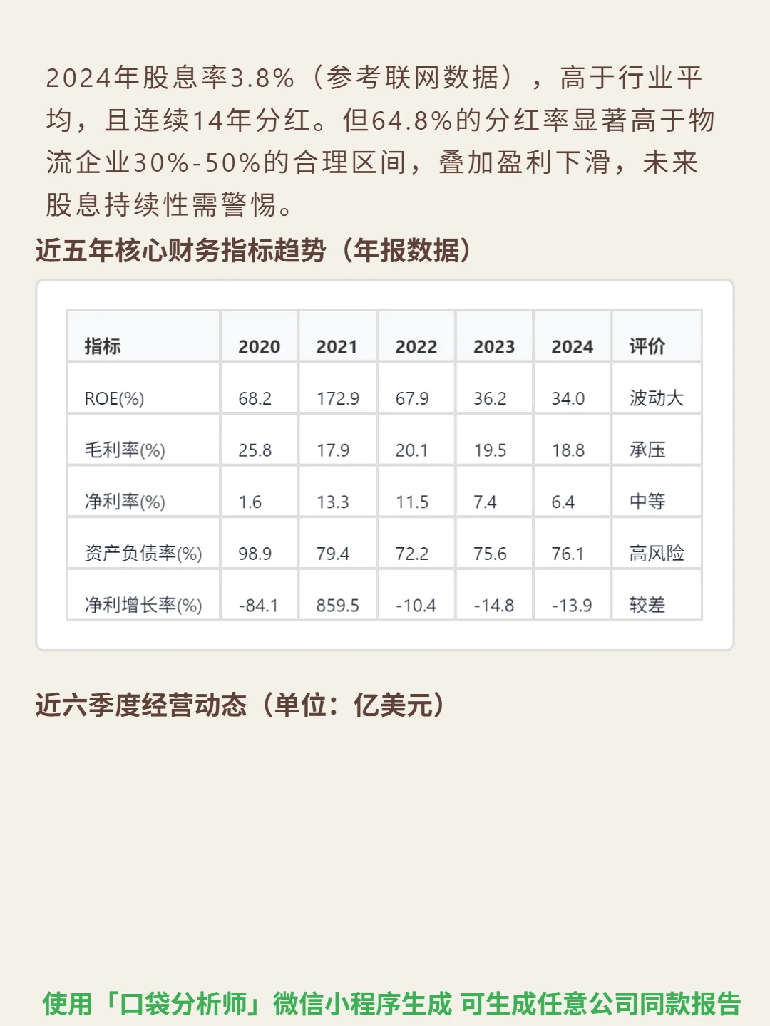 联合包裹服务 4000 字深度研报