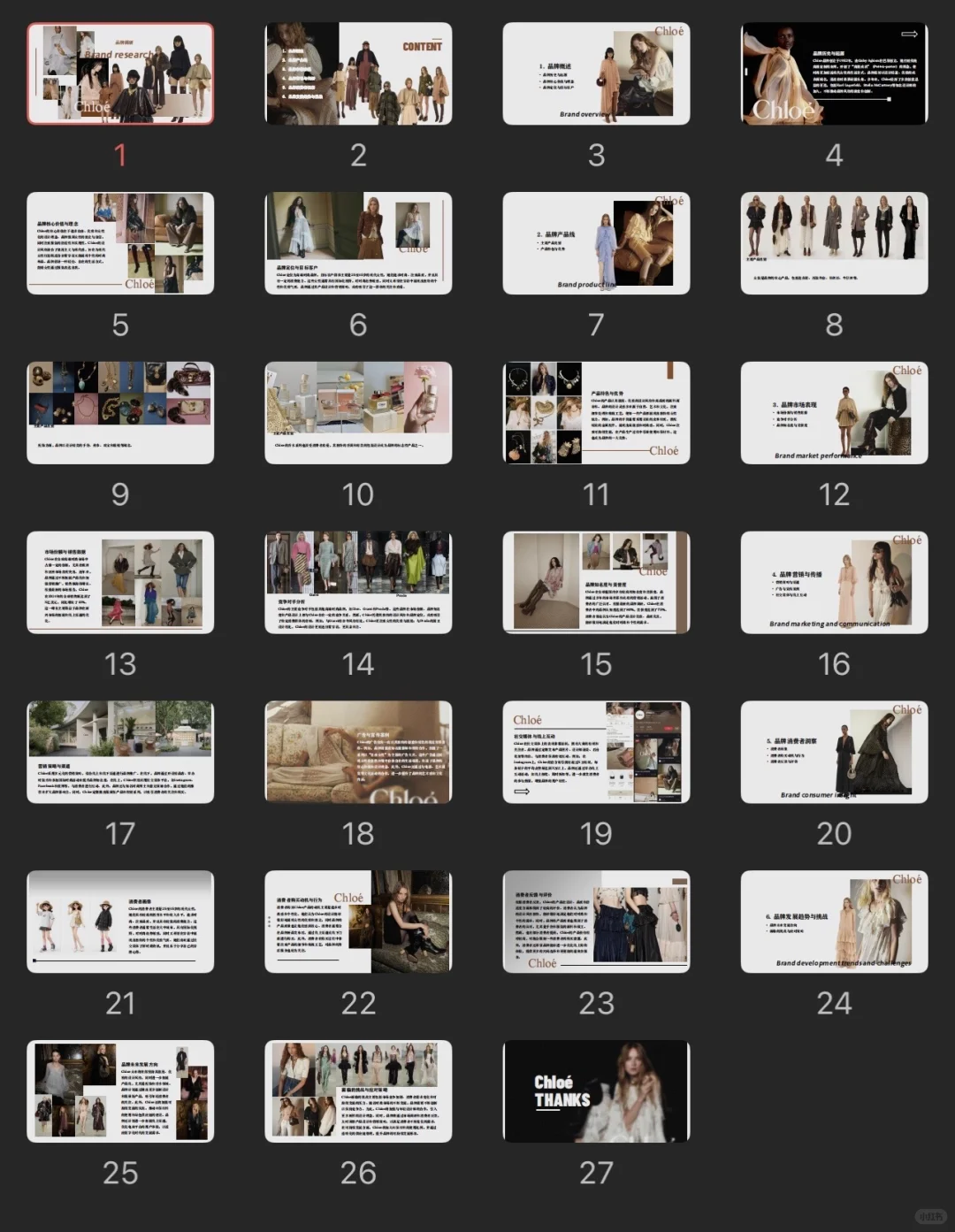 Chloé（蔻依）品牌调研PPT