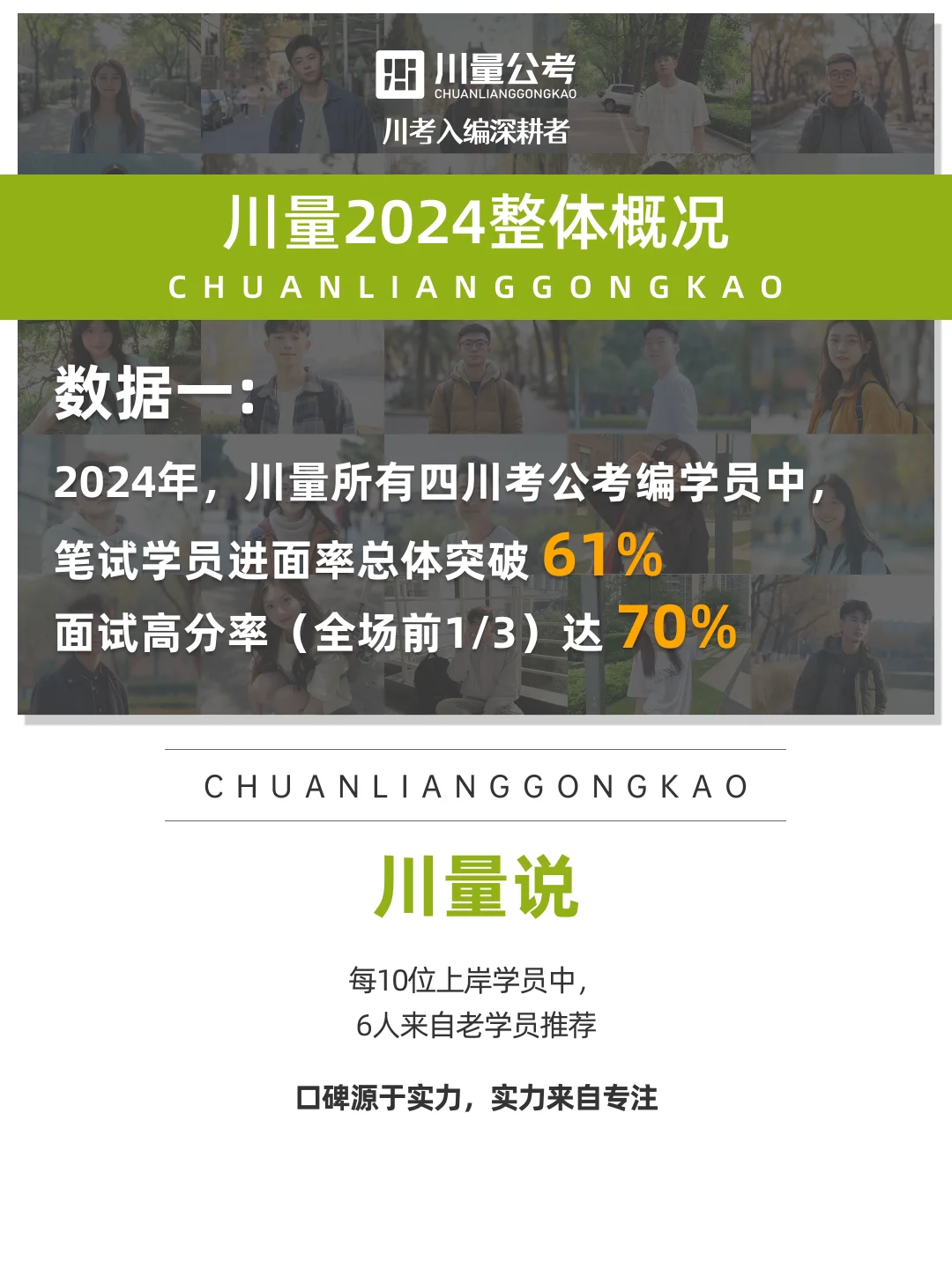 官方报告 | 数据解读：川量学员如何上岸？