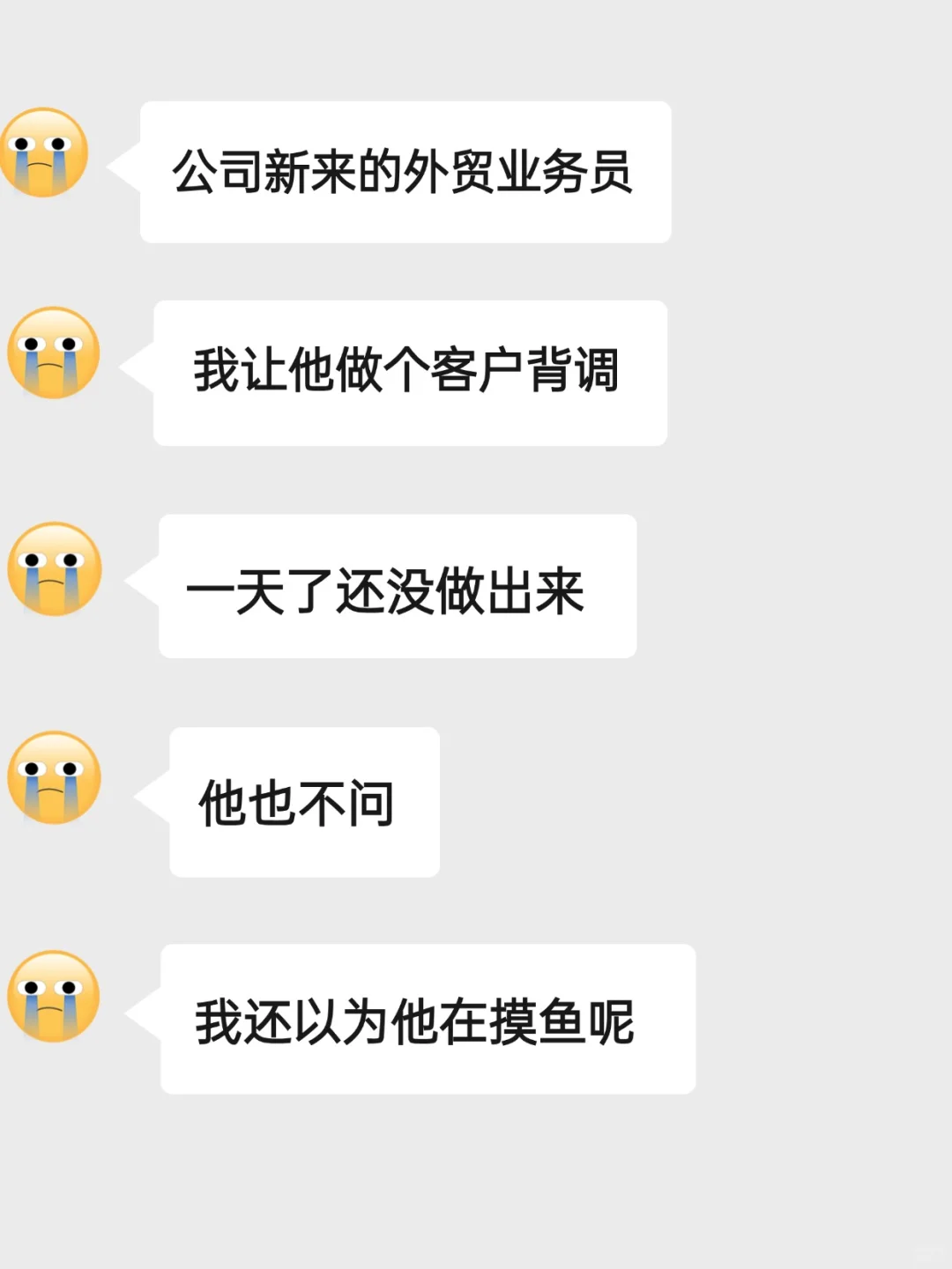刚来的外贸新人连客户背调都不会，崩溃了..