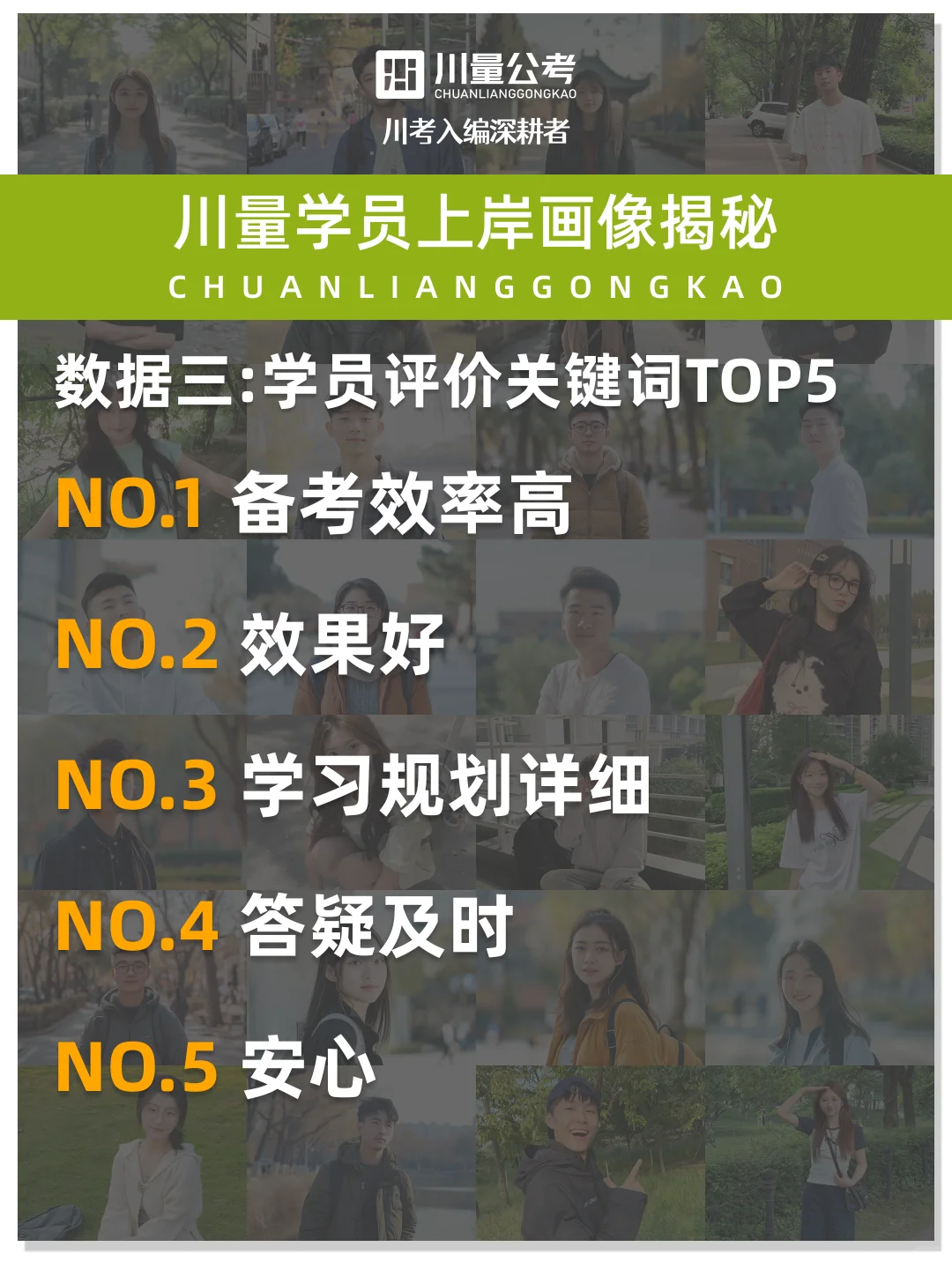 官方报告 | 数据解读：川量学员如何上岸？