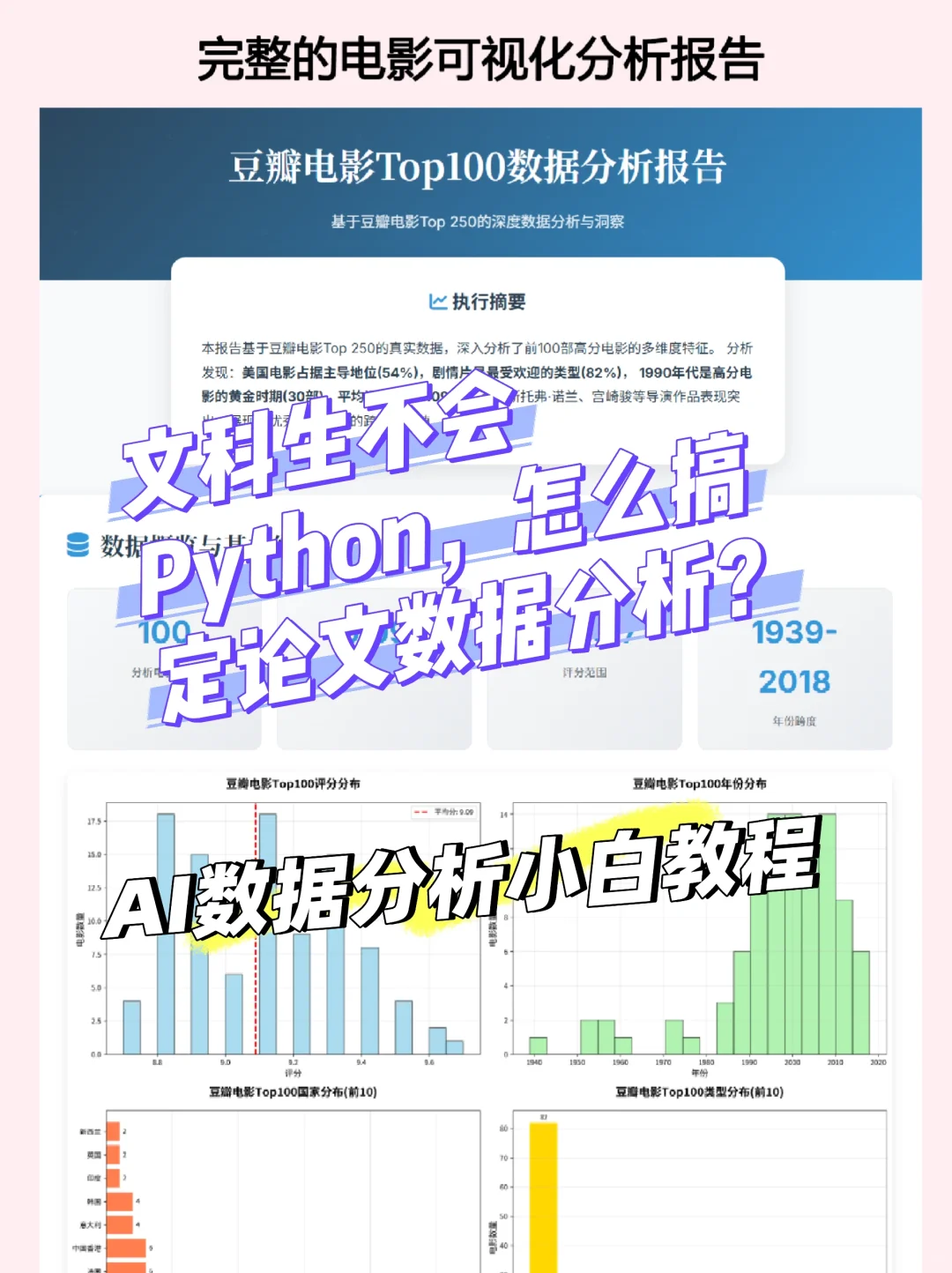 文科生不会 Python，怎么搞定论文数据分析