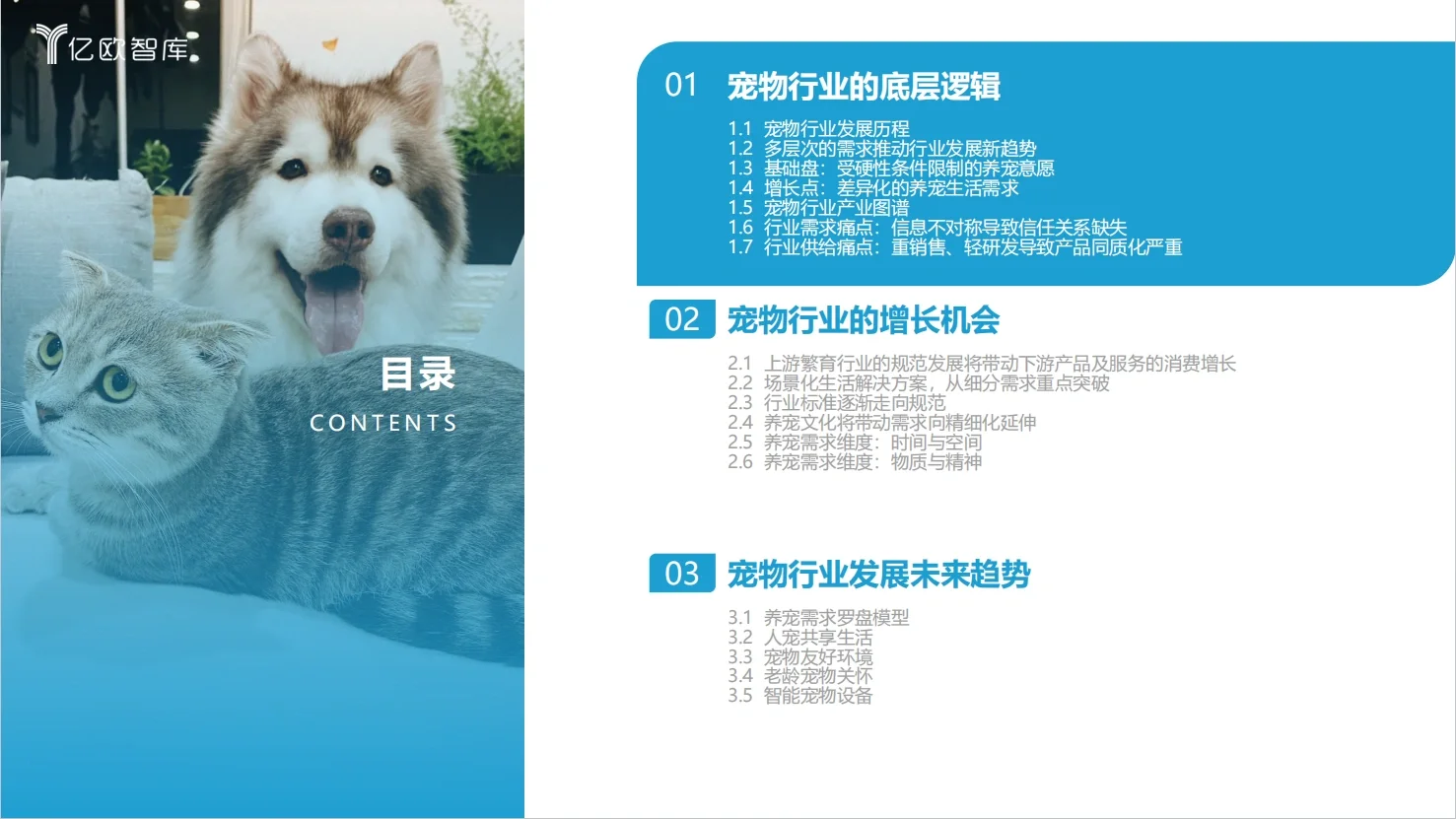 宠物行业研报分享！