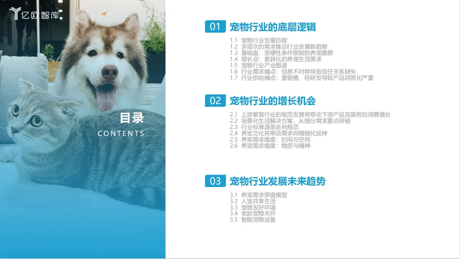宠物行业研报分享！