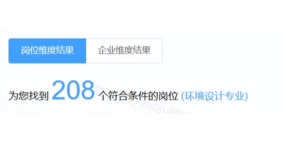 50个环境设计可投的岗位，即将截止网申