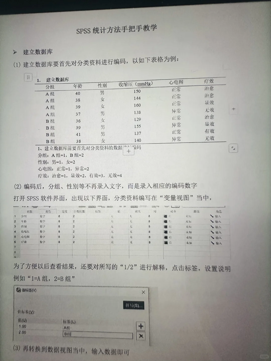 SPSS数据分析真的一天就学会了啊啊啊啊😭