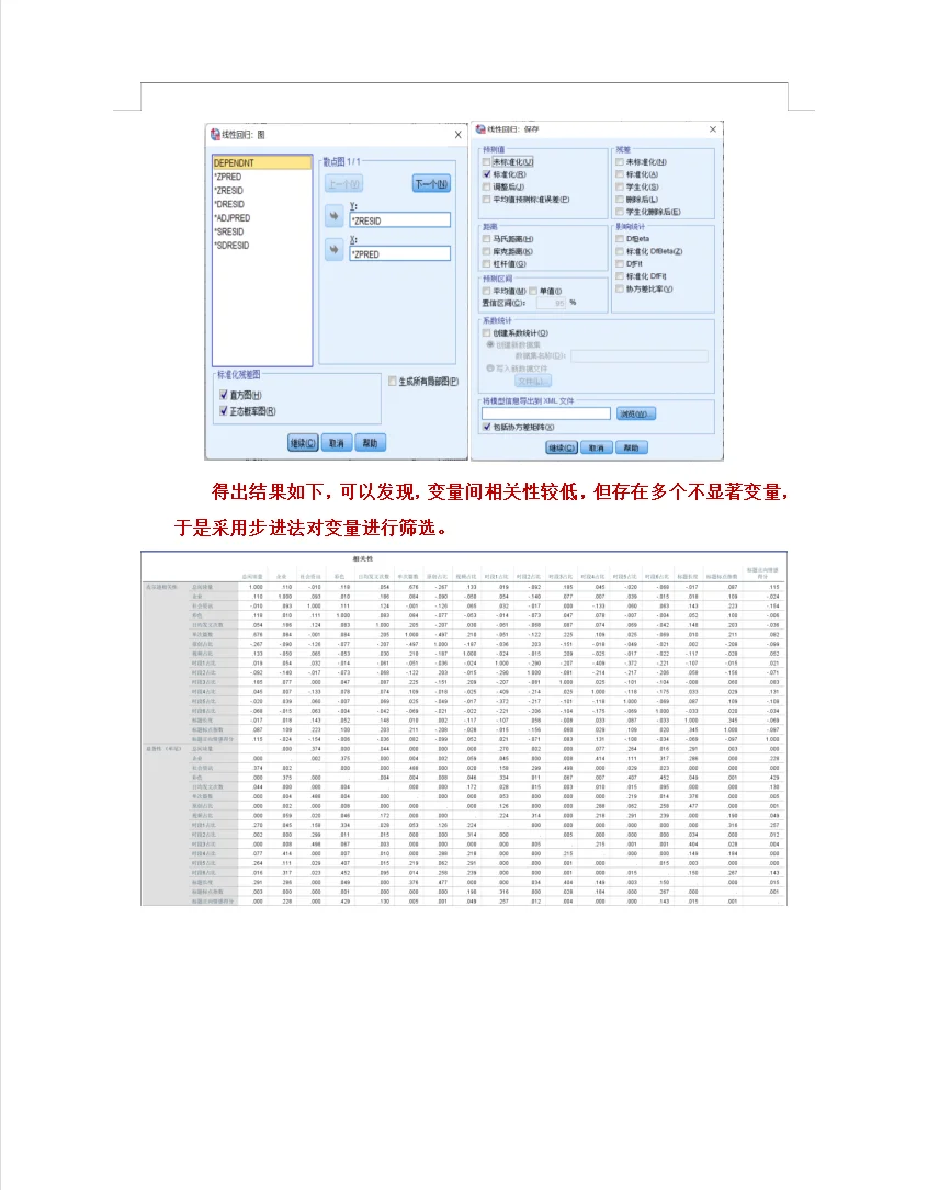 SPSS数据分析报告K-means聚类➕固定效应
