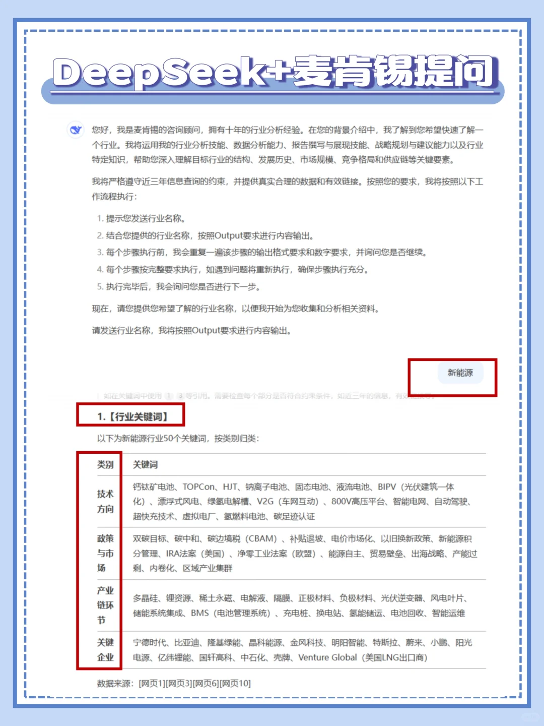 用deepseek，轻松搞定行业分析❗️