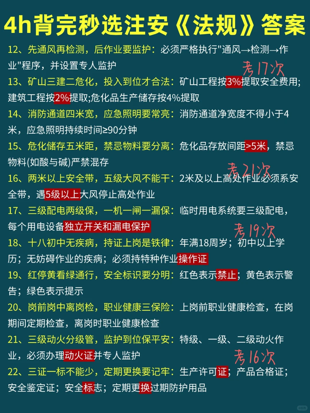 谁懂啊，7天背完了唐忍法规口诀，一直没忘