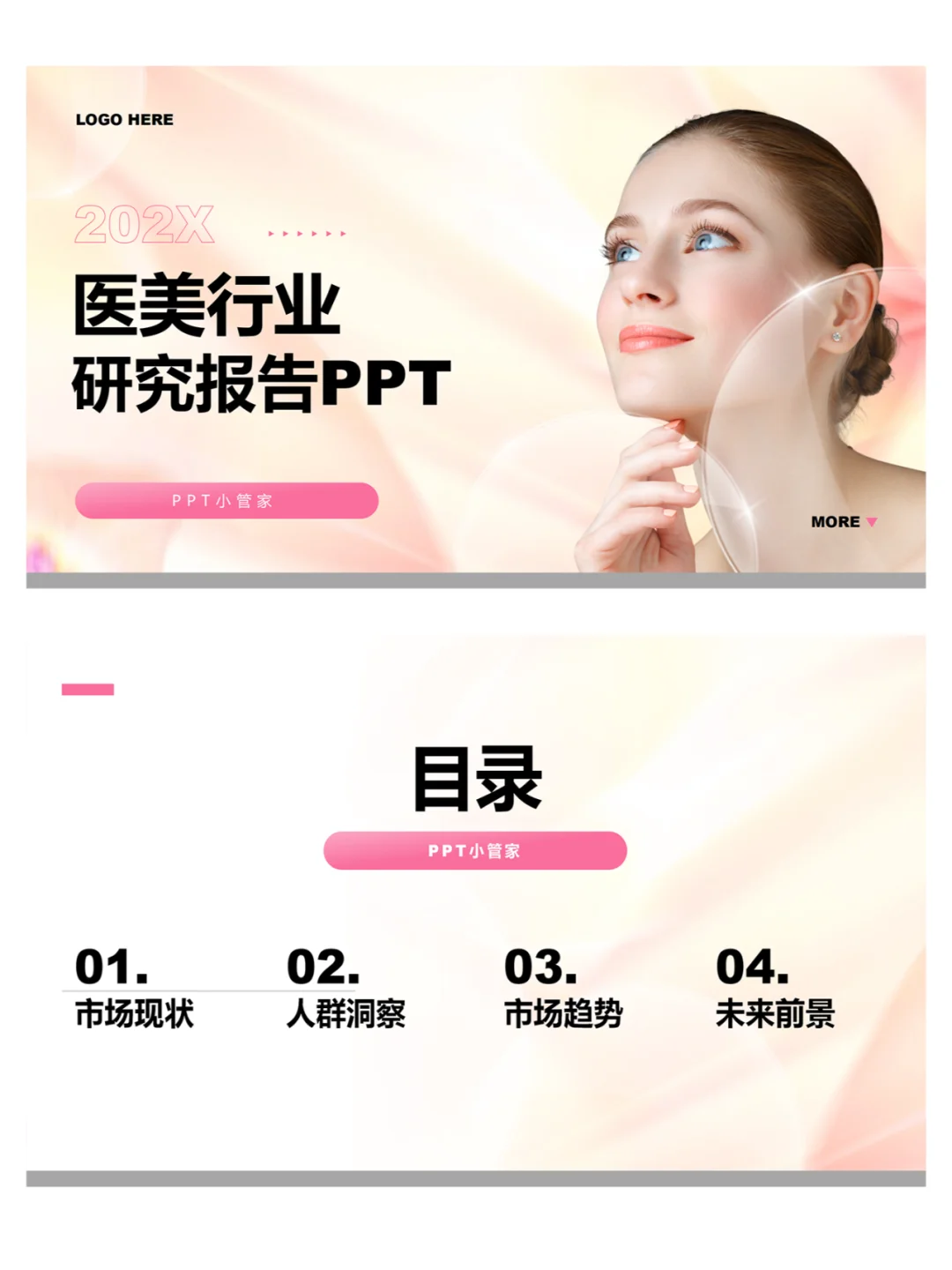 医美行业研究报告ppt课件分享