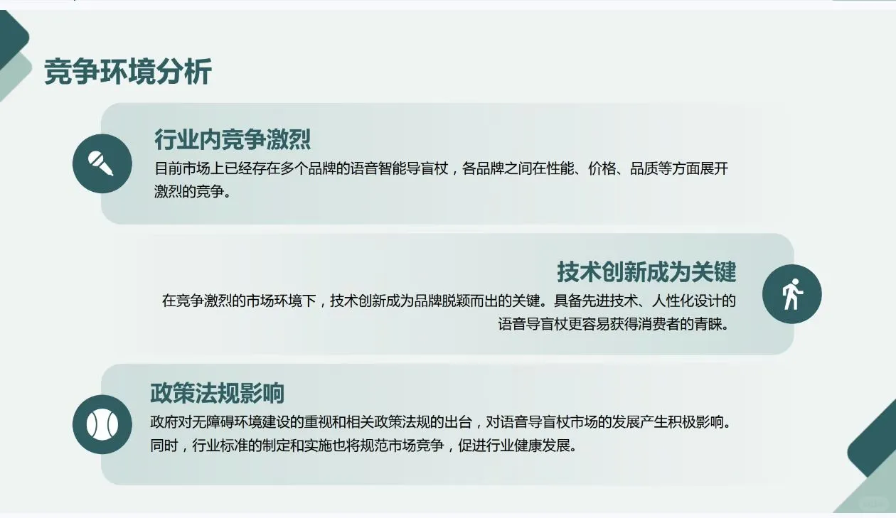 《智能导盲杖》创业计划书Word➕PPT