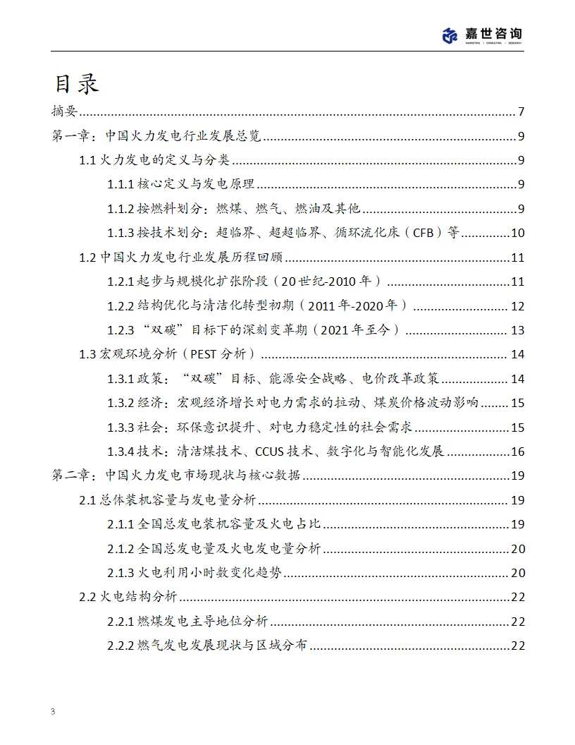2025年中国火力发电行业现状报告