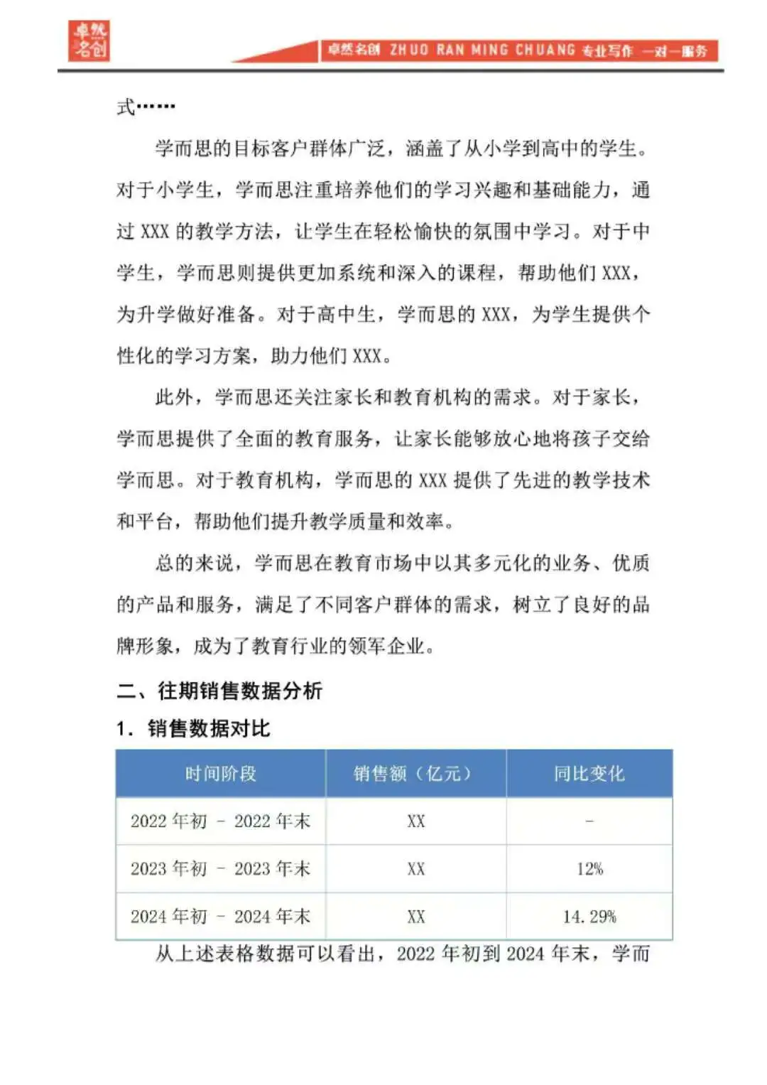 教育行业:学而思产品分析尽职调查报告撰写