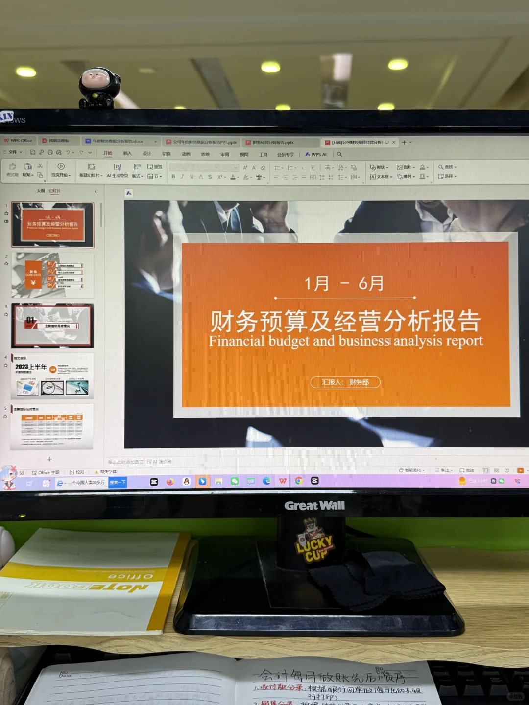 头一次见这么漂亮的财.务数据分析报告！