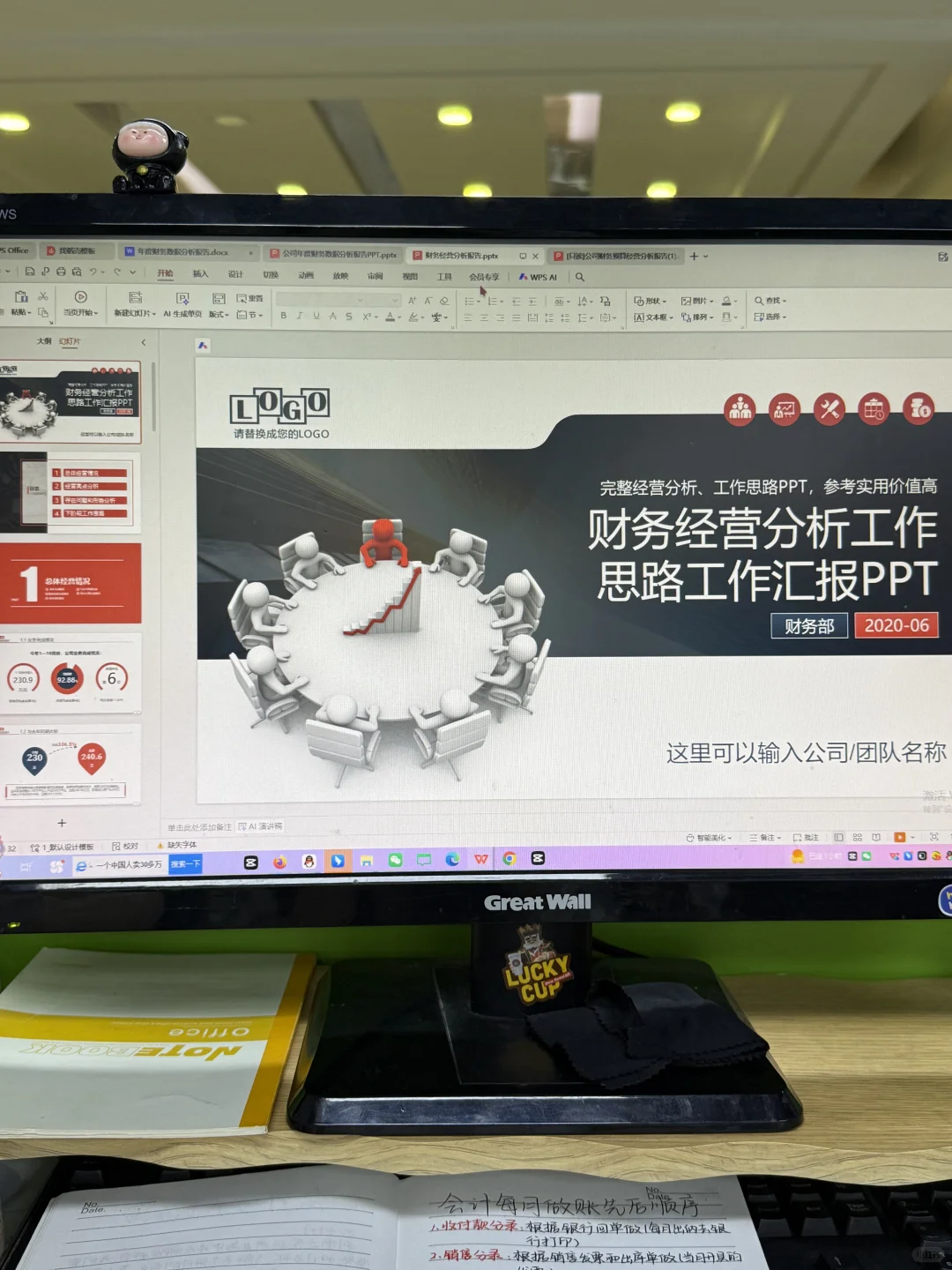 头一次见这么漂亮的财.务数据分析报告！