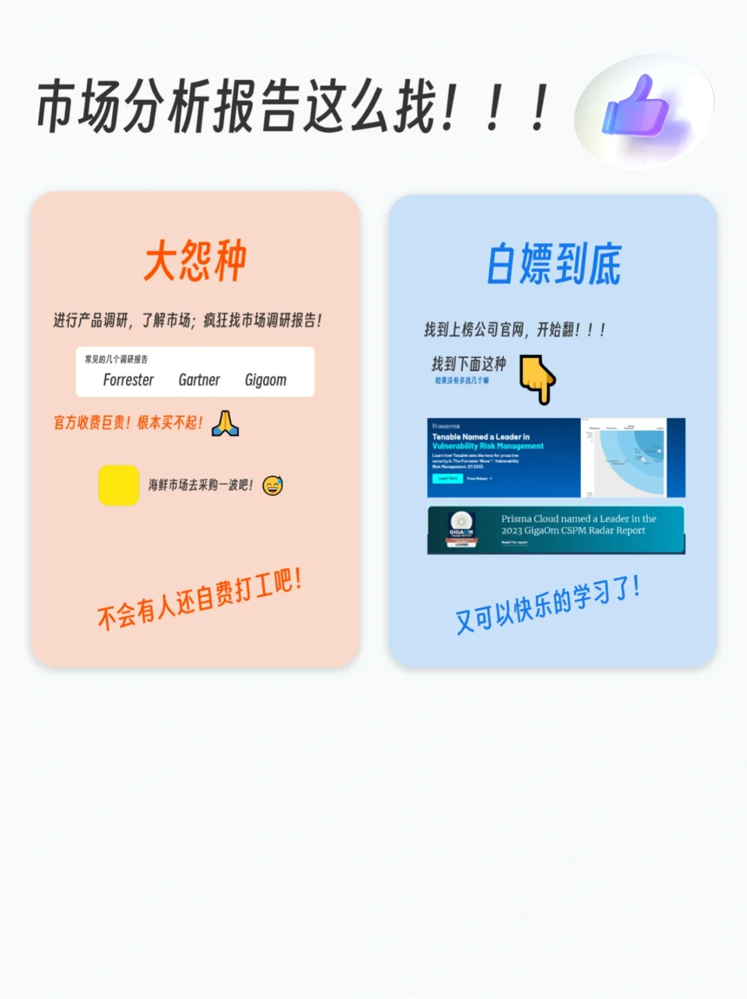 谁还在花钱买市场分析报告？