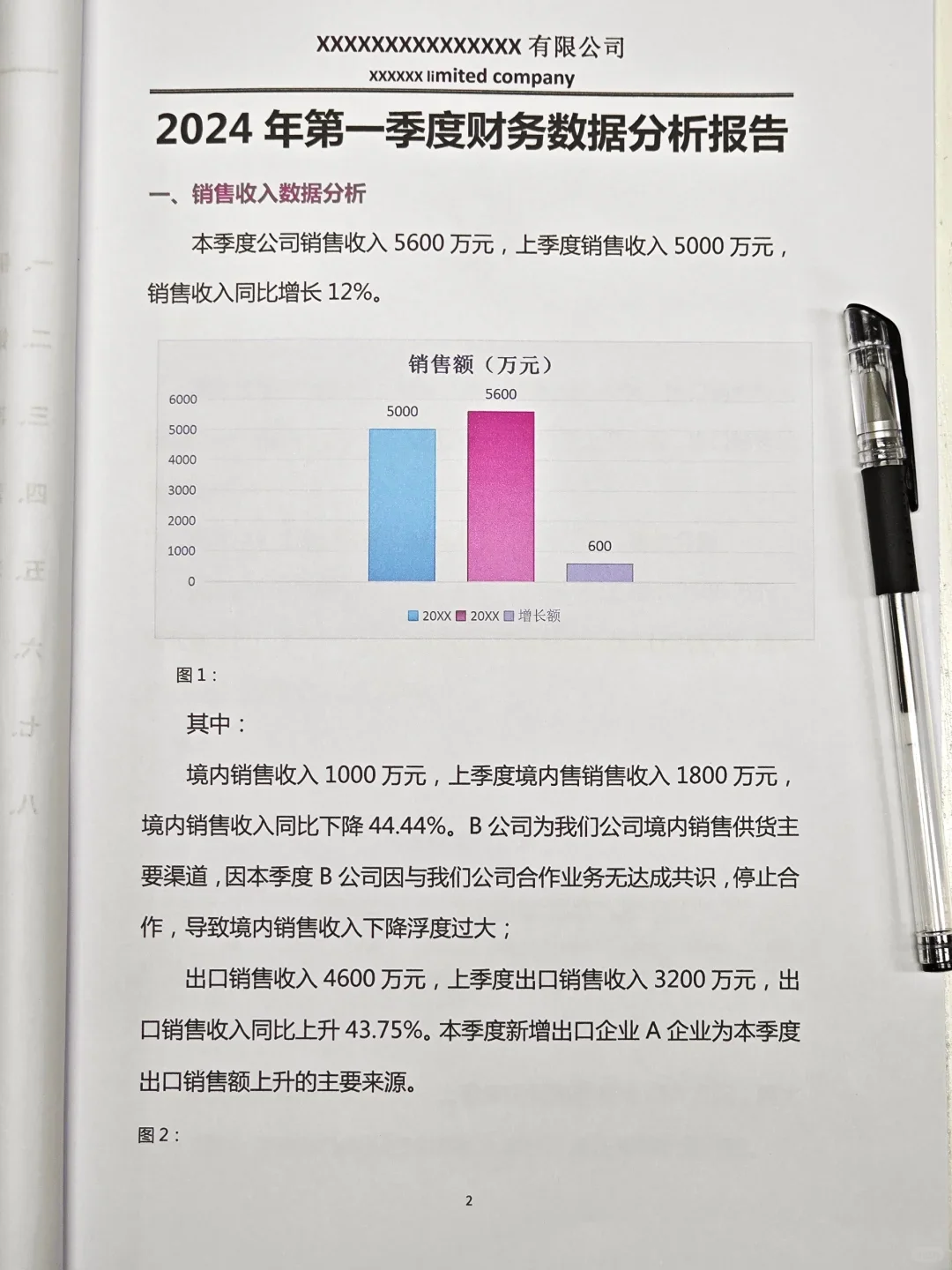 做会计😖发愁季度财务数据分析报告怎么写