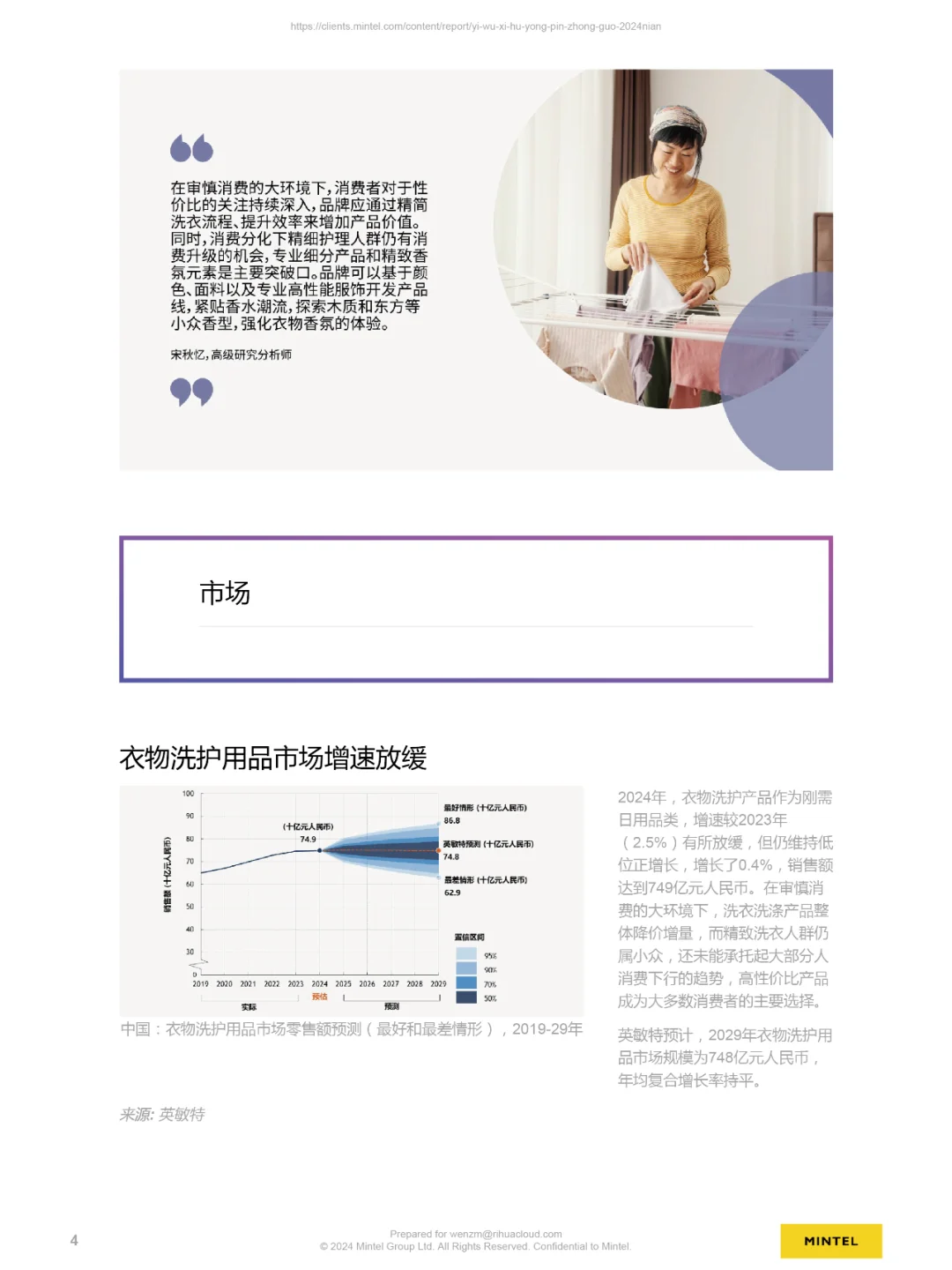 2024中国衣物洗护用品报告，洗护行业研报