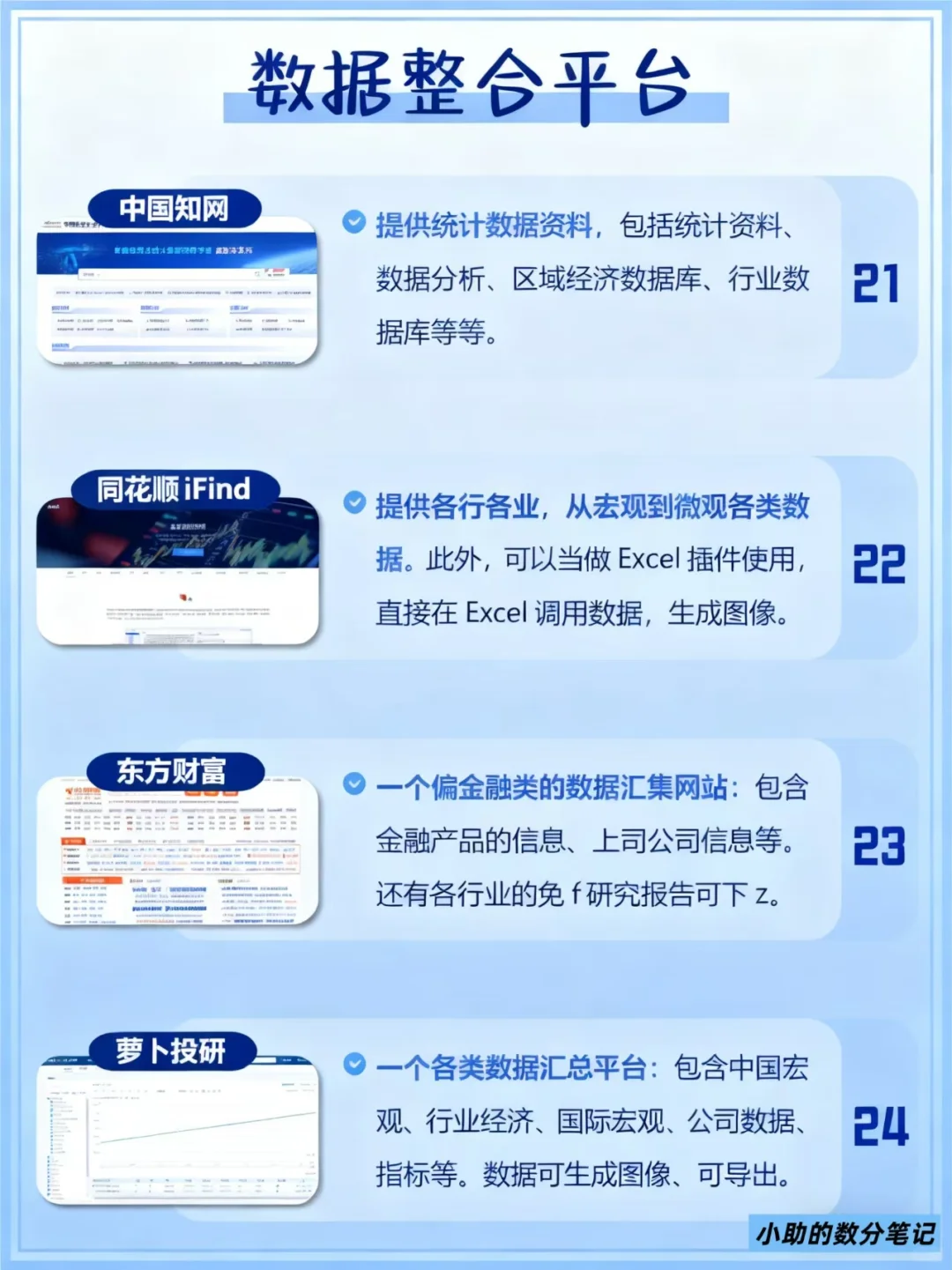 白嫖所有数据资源了！48个国内外数据网站