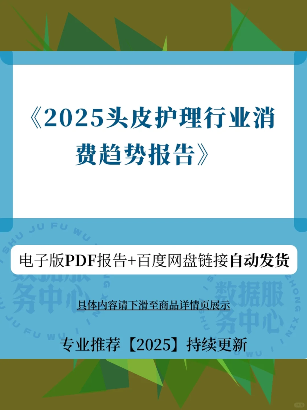 2025头皮护理消费趋势报告