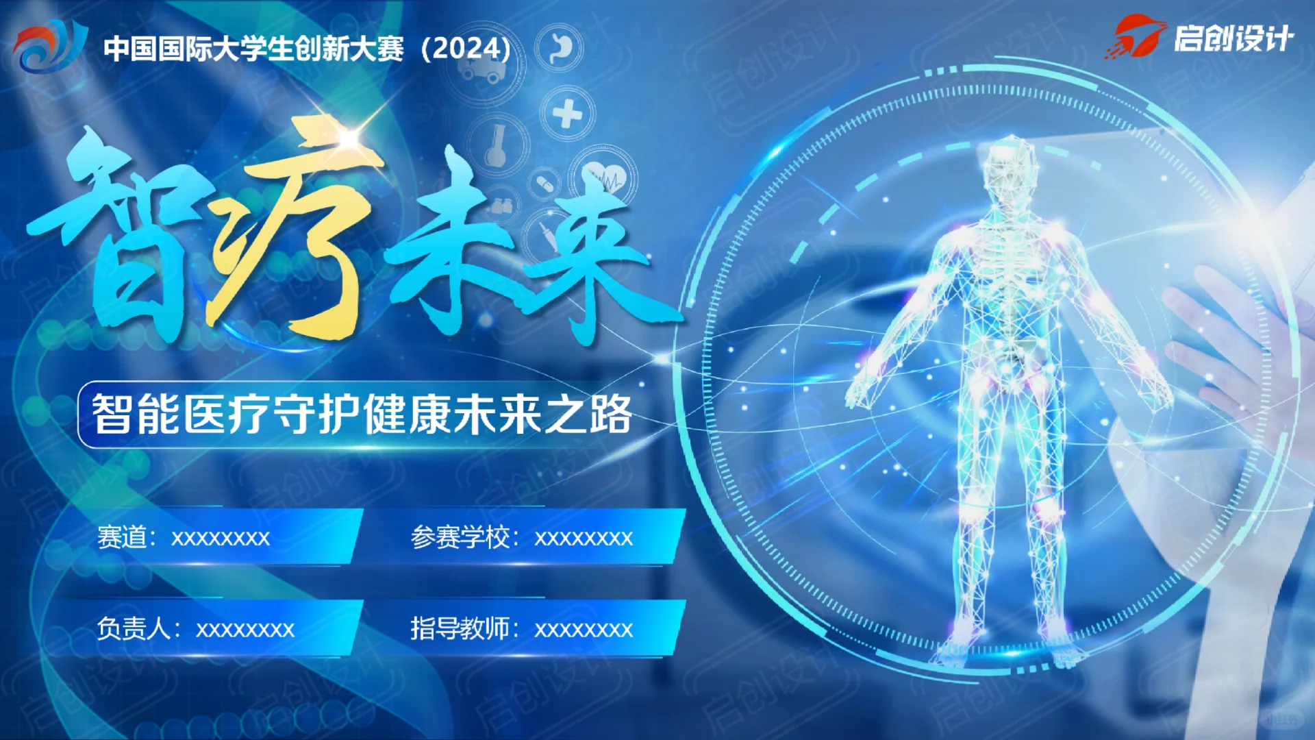 互联网+国金创赛PPT【智疗未来】案例分享