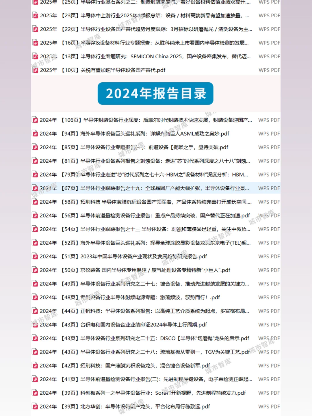2025半导体行业研究报告芯片设备市场分