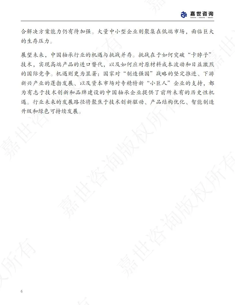 🔧2025 中国轴承行业现状报告