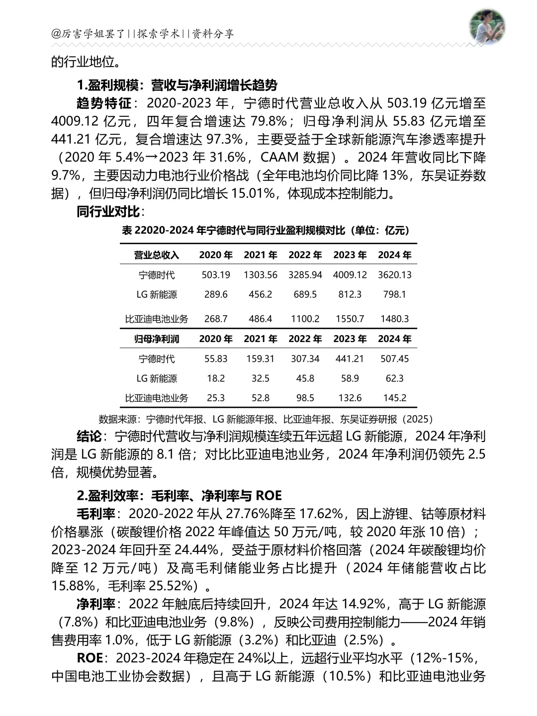 2020-2024年宁德时代财务分析报告参考😢