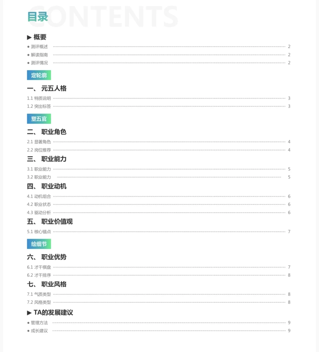 一份报告，解锁你与生俱来的核心竞争力✨】