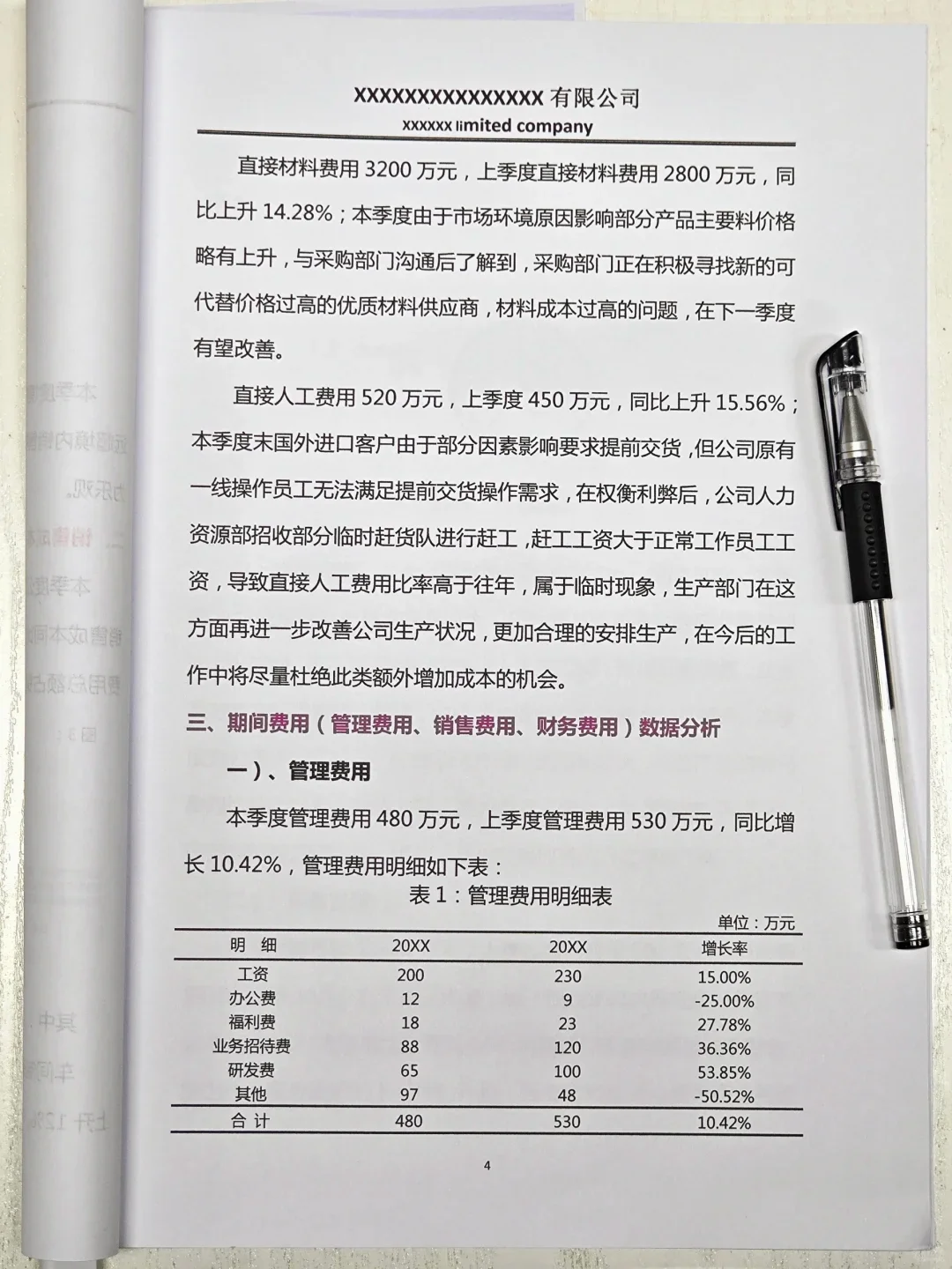 做会计😖发愁季度财务数据分析报告怎么写