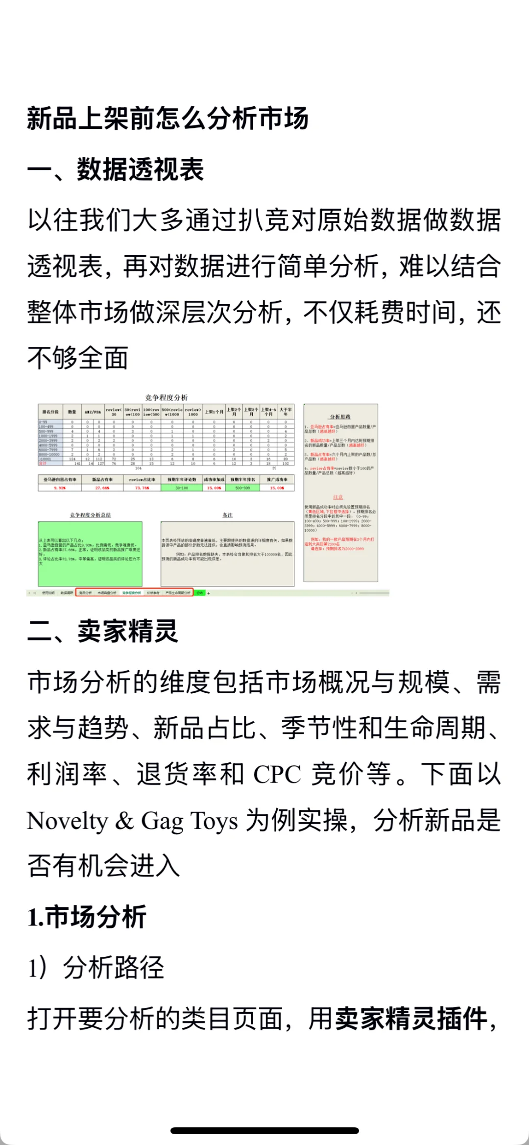 亚马逊新品上架前怎么分析市场