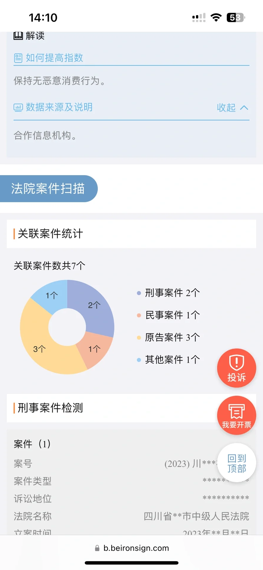 你的大数据还好不？想知道自己的数据怎么样