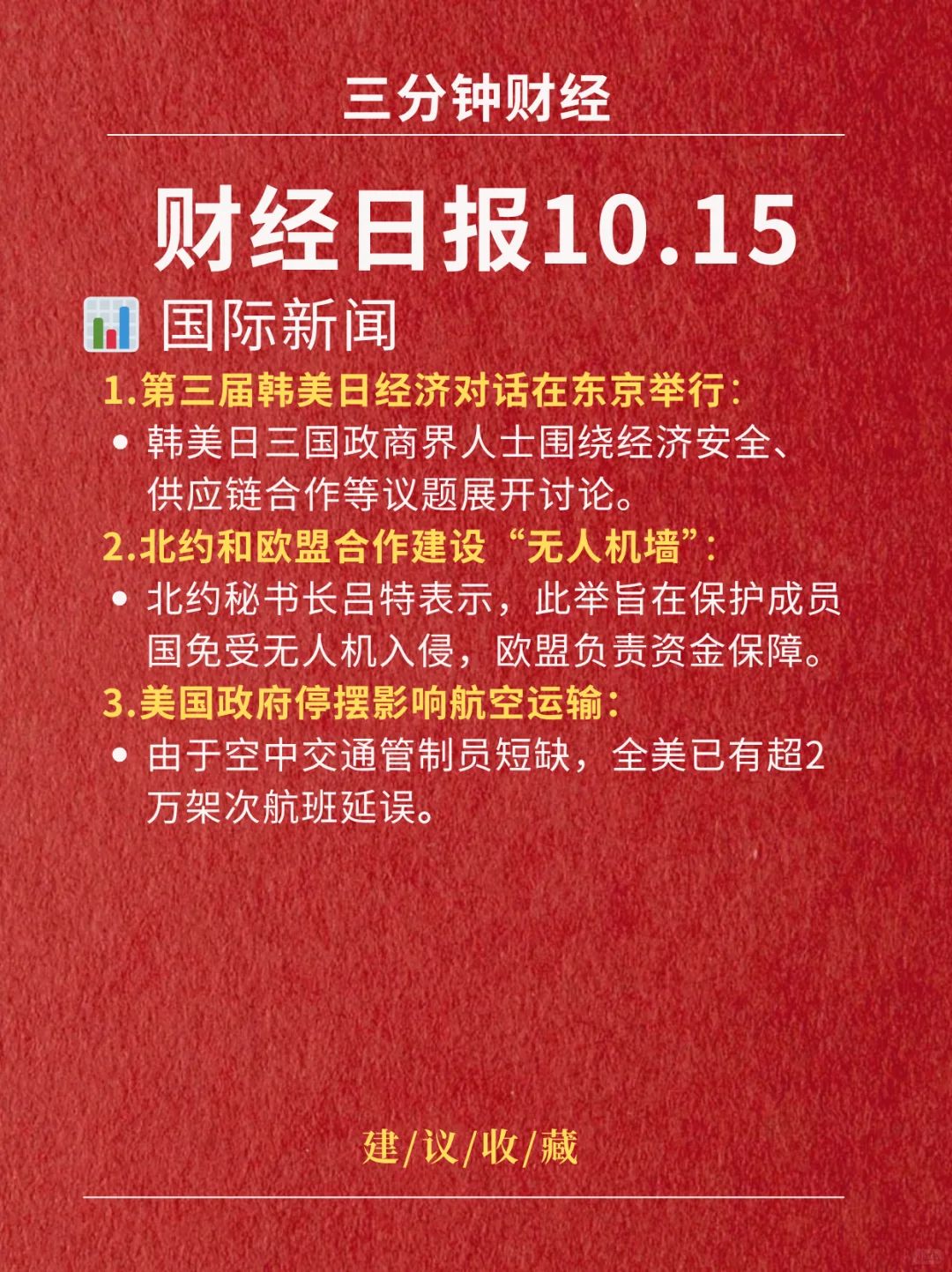 财经日报‖2025.10.15