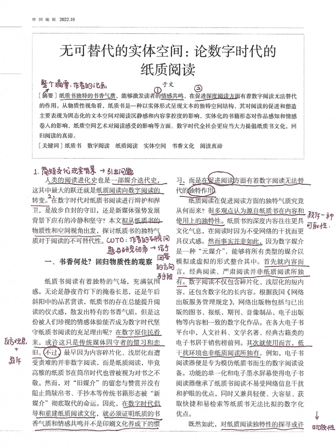 不会写论文的大学生都来模仿这篇核心论文‼️