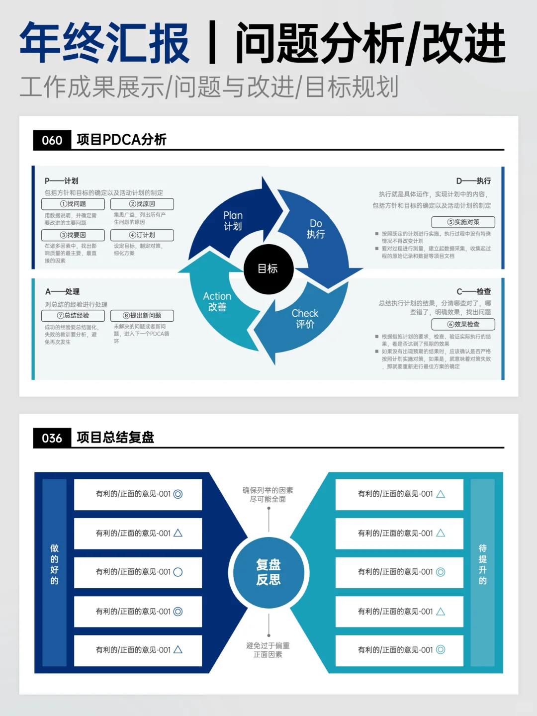 来抄作业!清晰有逻辑的可视化PPT模板合集