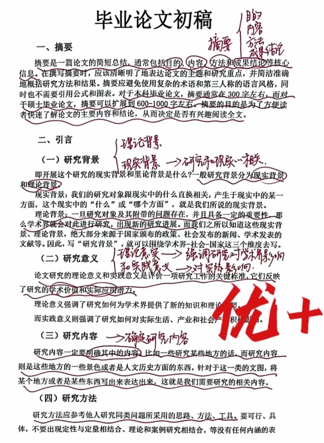 📚论文写作终极指南｜搞定核心框架✨