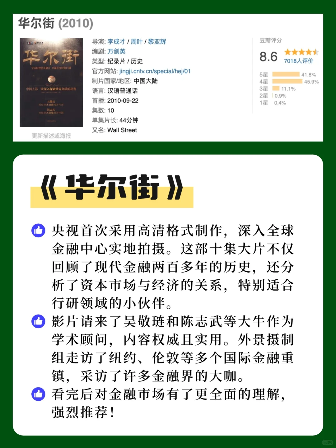 行研必看｜宅家也能变专业！私藏纪录片清单