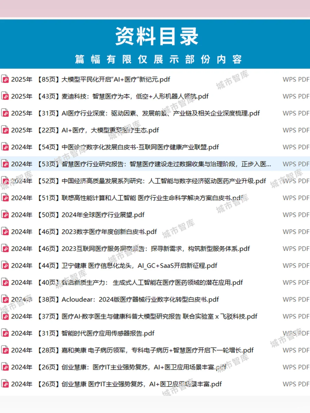 2025医疗信息化行业研究报告AI市场数
