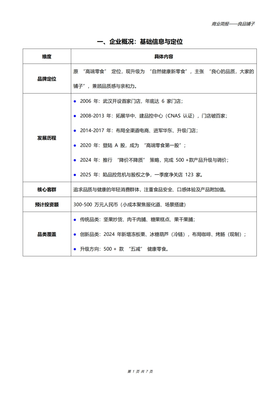 良品铺子商业简报 | 零食界“老大哥”进阶路