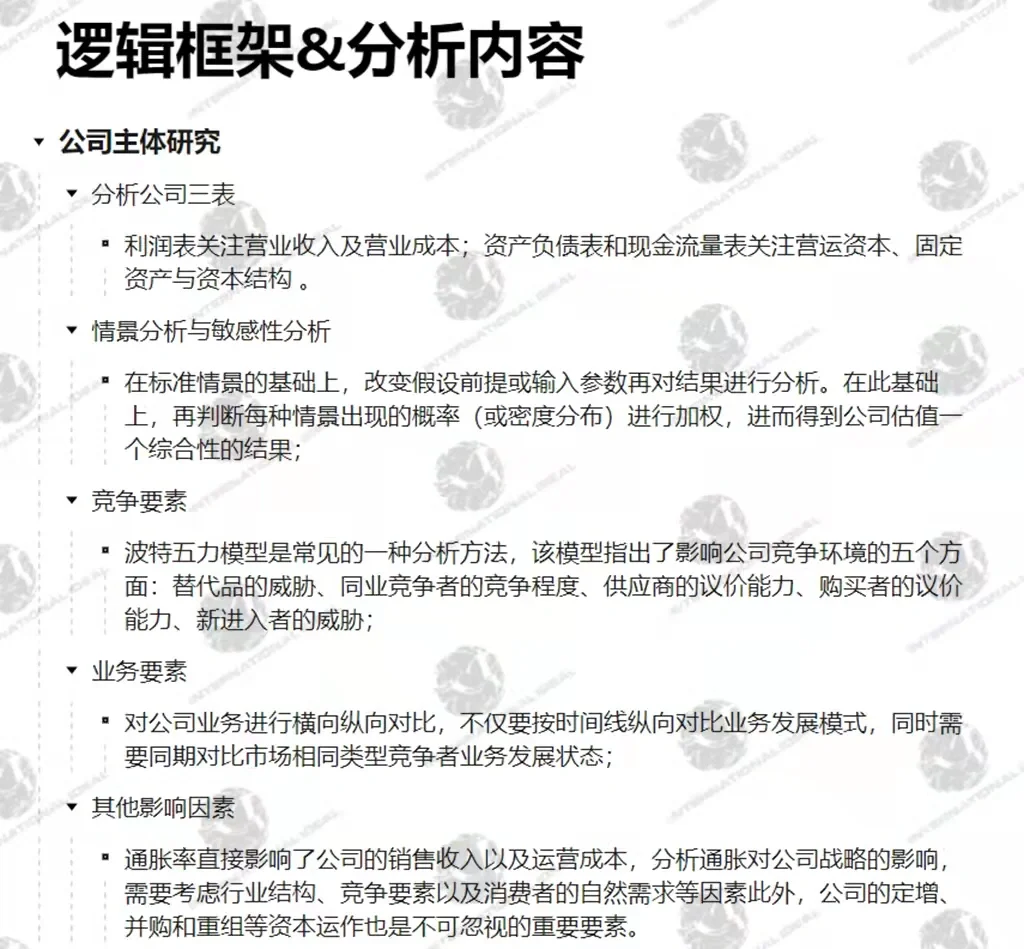 如何从0到1撰写一份深度行研报告💯