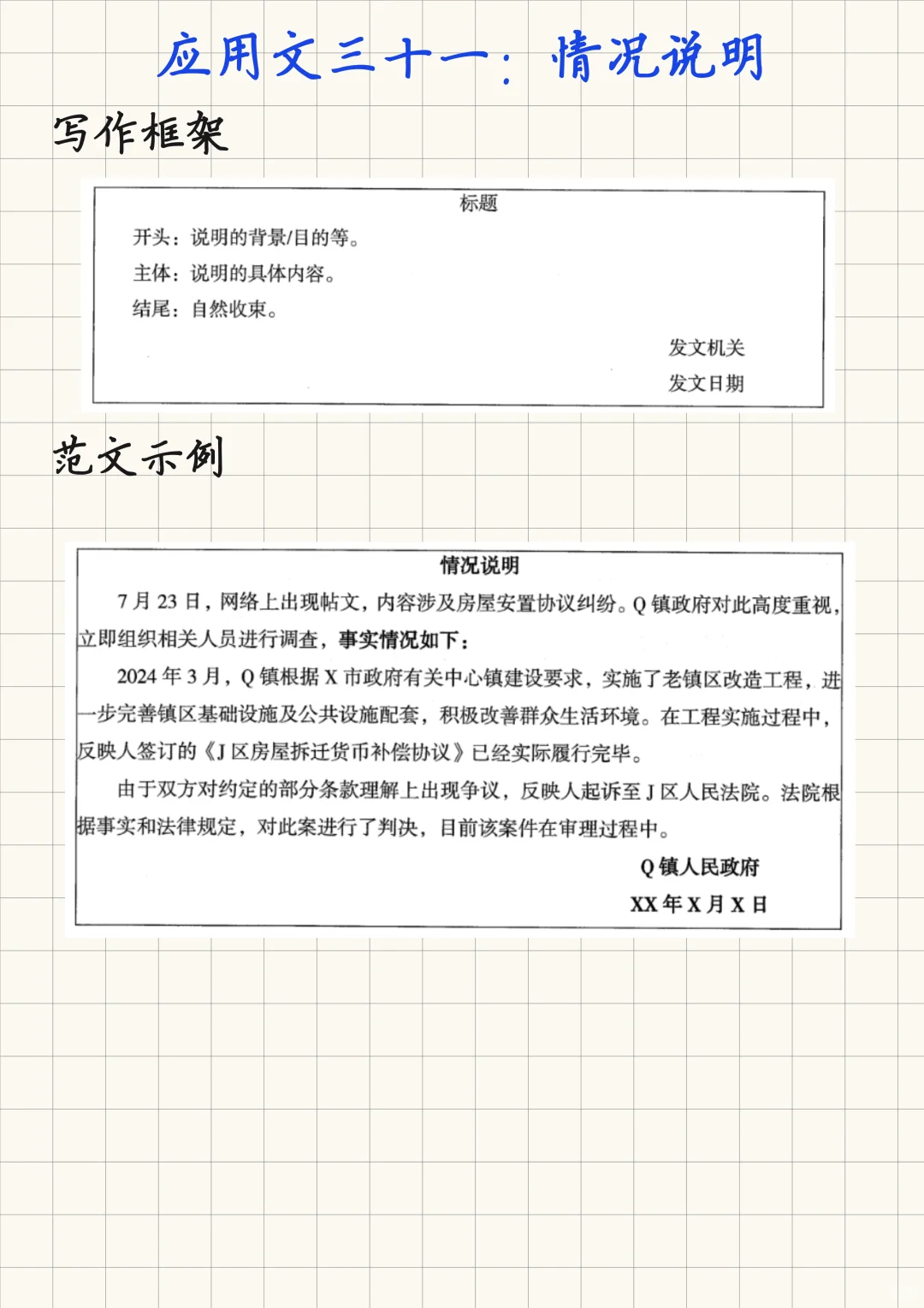 相丽君综应笔记：公文写作考前急救版4