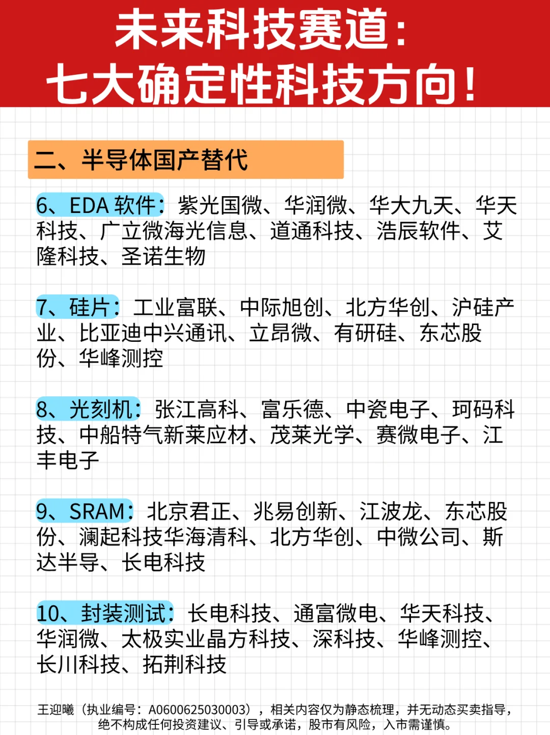 2025年A股科技主线：7大确定性方向及企业
