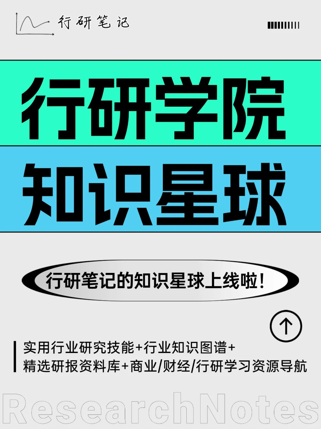 🌍重要通知｜行研学院知识星球上线啦