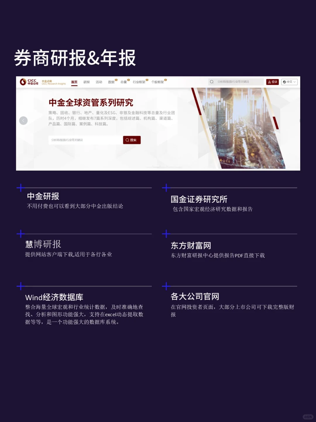 找报告和数据？行业研究看这篇笔记就够啦！