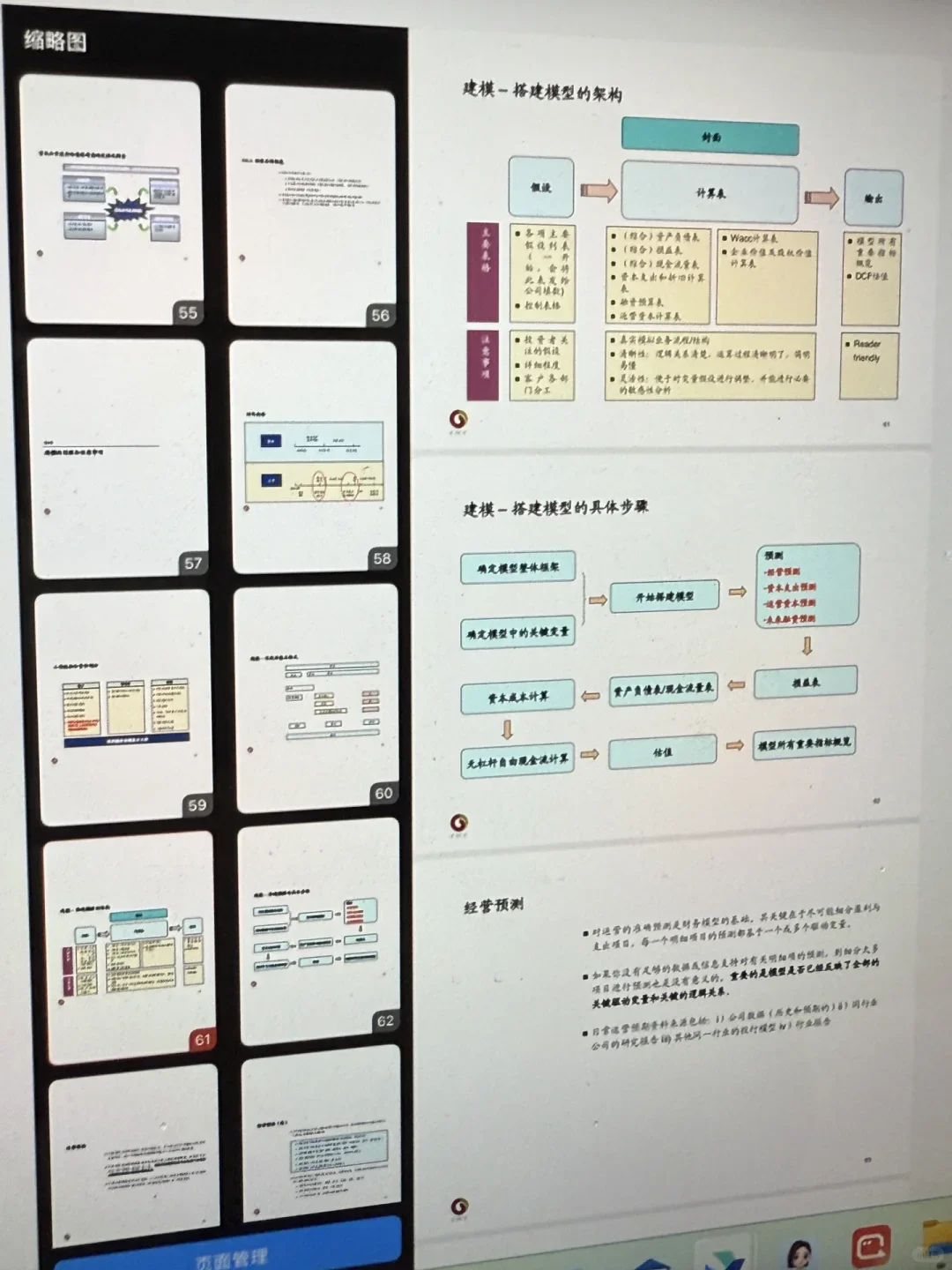 这不算泄题吧，偷拍到了中金内部估值培训