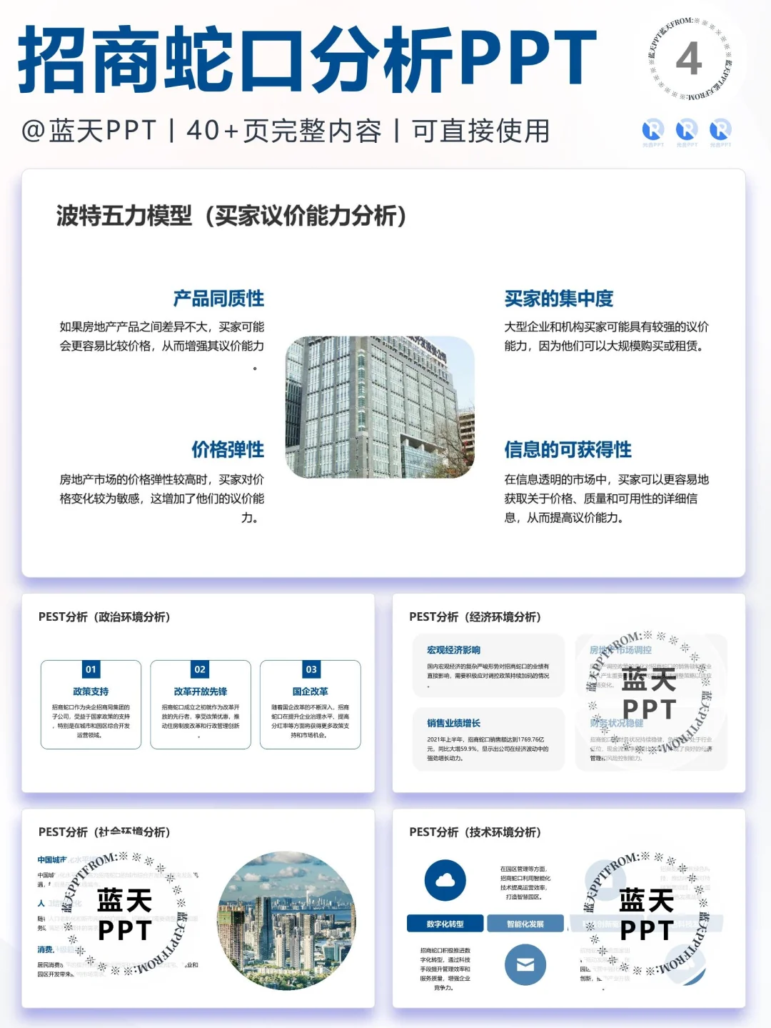 【071】招商蛇口战略分析营销策略 SWOT PPT