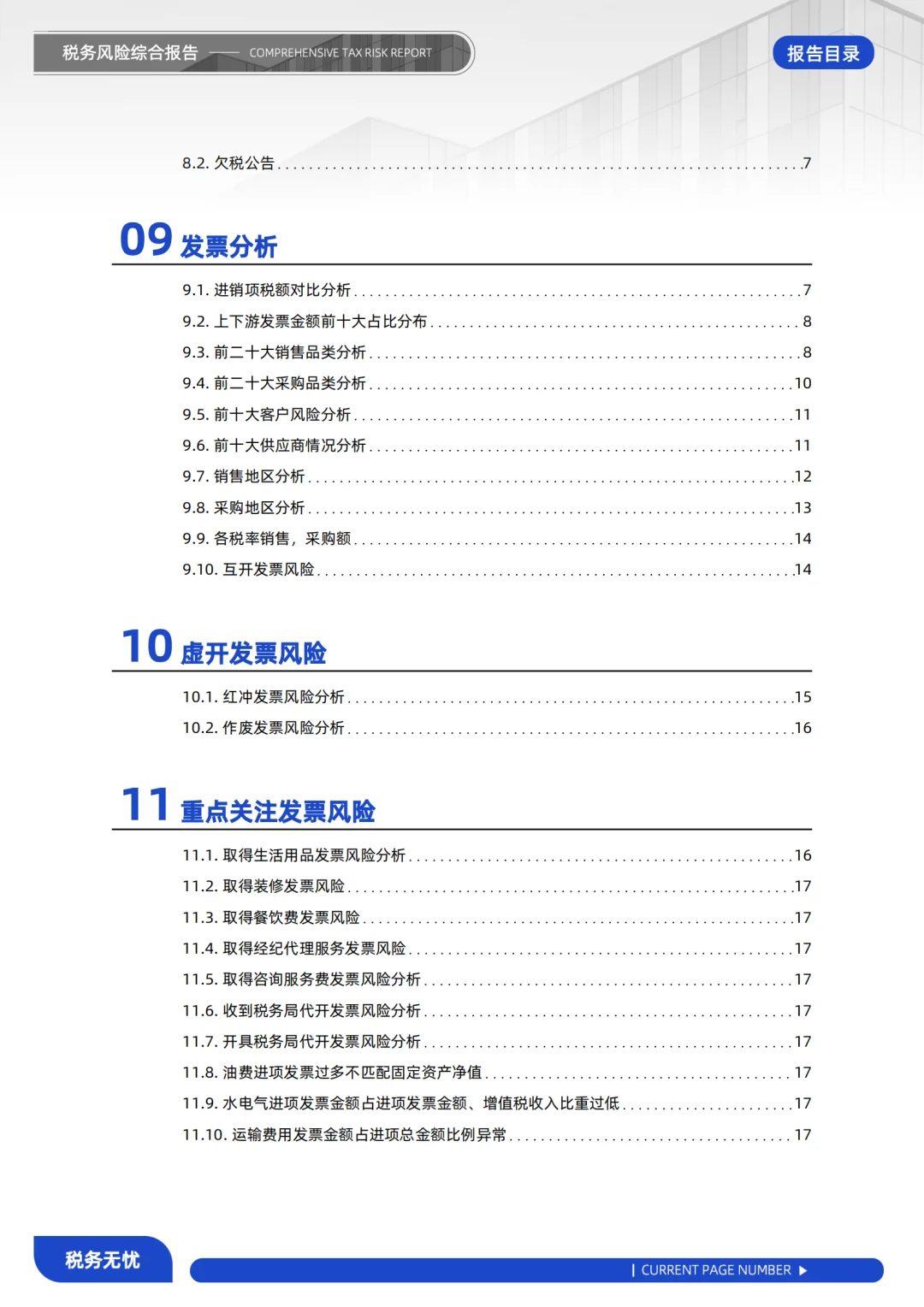 税务风险综合报告：洞察风险，稳健前行