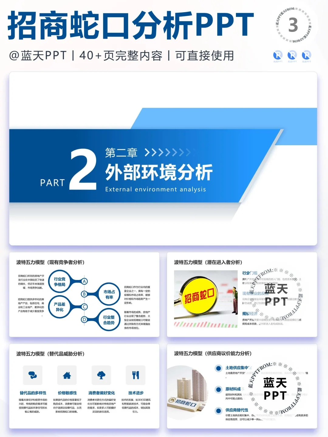 【071】招商蛇口战略分析营销策略 SWOT PPT