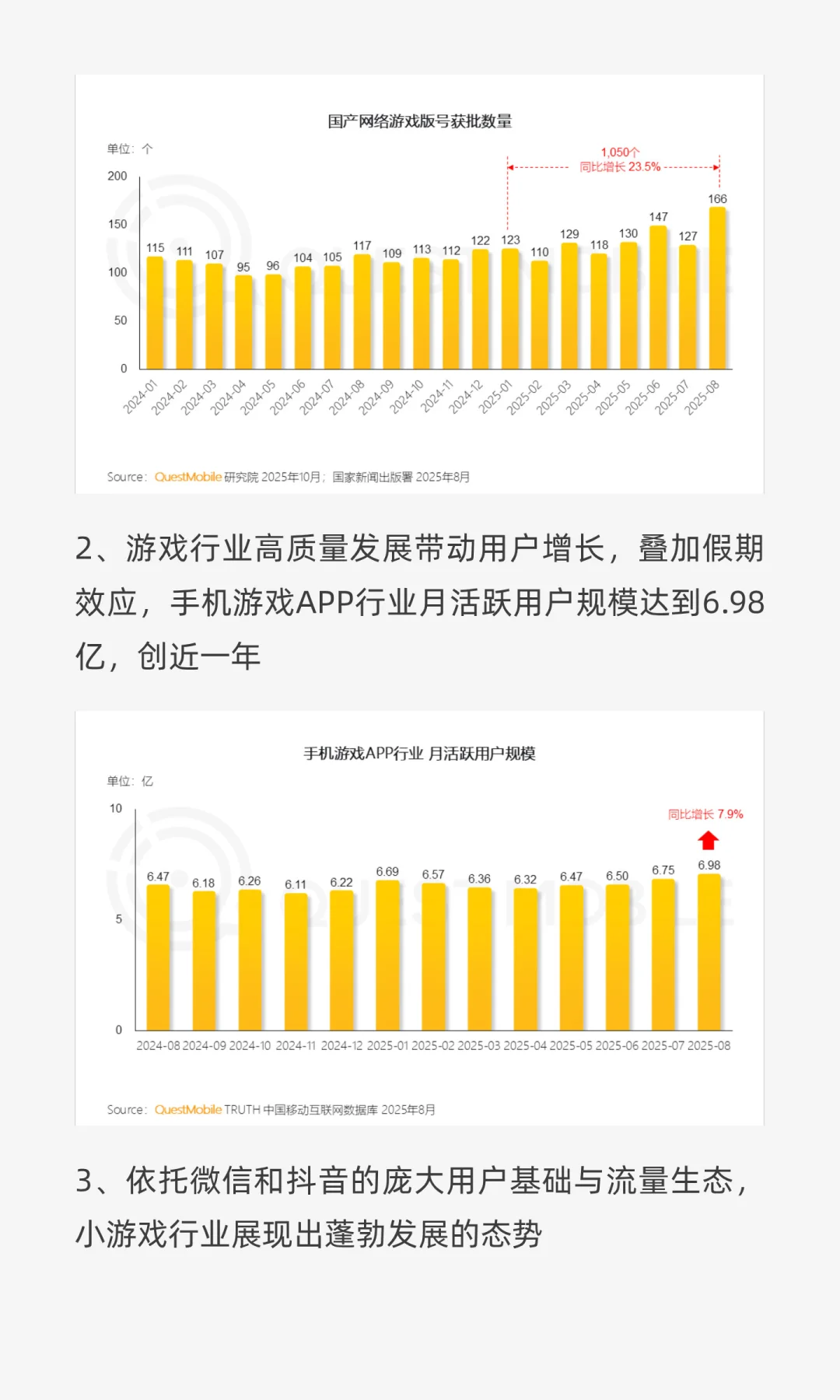 QuestMobile2025手机游戏行业发展分析报告